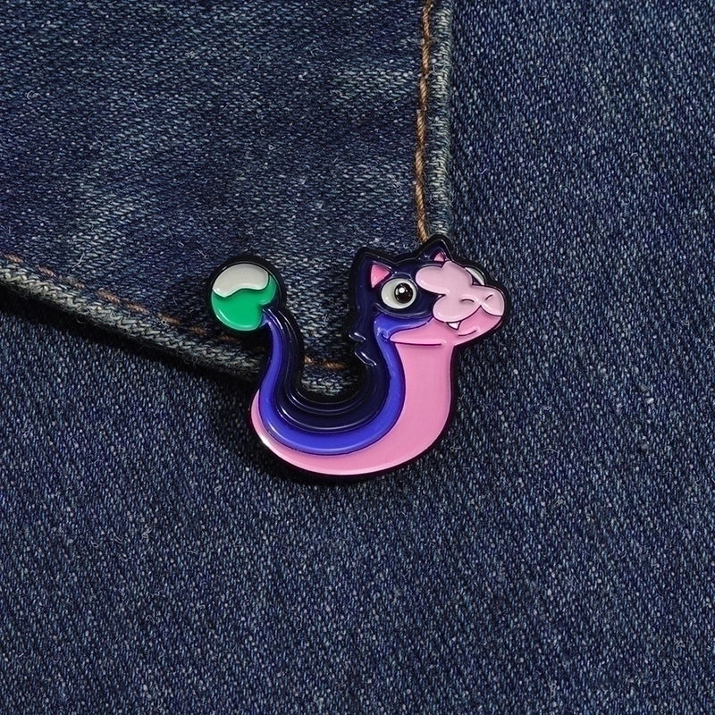 Cartoon Style Original Design Cowboy Style Animal Bear Bat Alloy Stamping Stoving Varnish Plating Kid’S Adults Brooches