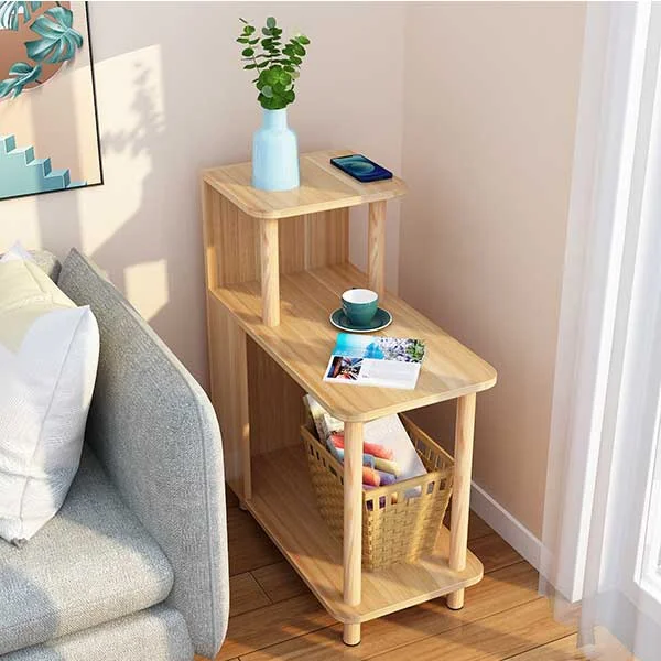 GLVEE Light Luxury Sofa Side Table