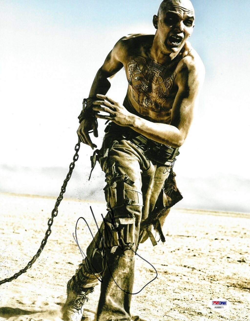 Nicholas Hoult Signed Mad Max Authentic Autographed 11x14 Photo Poster painting PSA/DNA #AB88871