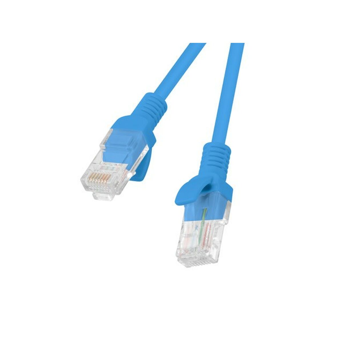 UTP Category 6 Rigid Network Cable Lanberg PCU6-10CC-0200-B Blue 2 m