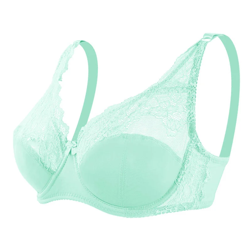 Lace Bra Plus Size Bra Women Underwear Bralette Crop Top Sexy Female Bra Large Tube Top Female Push Up Brassiere C D Cup
