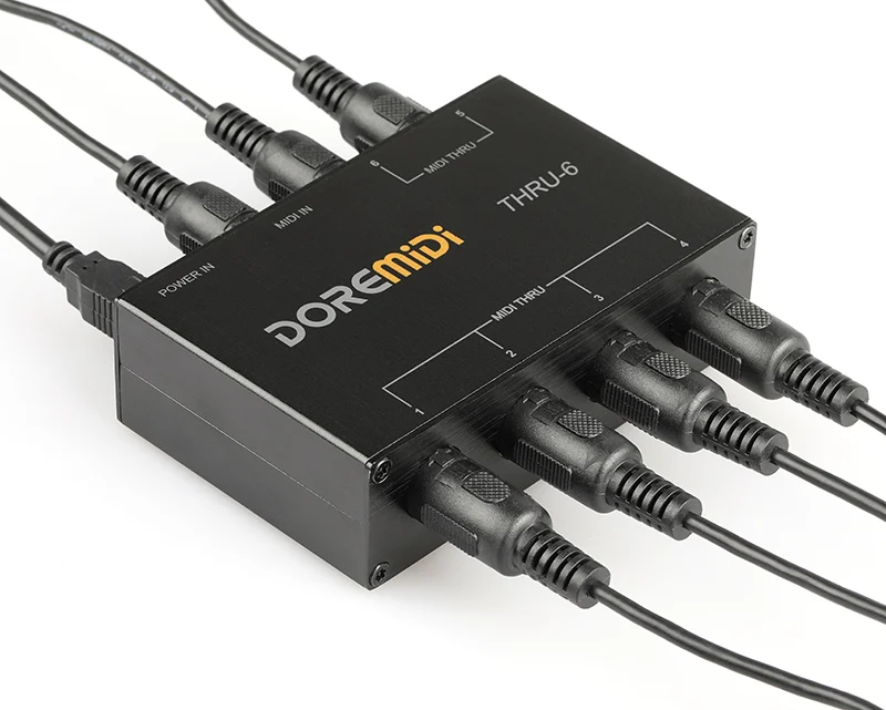 DOREMIDI USB MIDI HOST 本体 DOREMiDi High-Speed USB MIDI Host Box MIDI Host USB to MIDI
