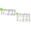 🔥Best-seller mondial🍗 Offre &agrave; dur&eacute;e limit&eacute;e ! Achetez-en 3, obtenez-en 2 gratuits🥦Sacs de conservation refermables en aluminium r&eacute;utilisables