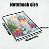 50 Pages A5 Special Shaped Candle Mosaic Diamond Sketching Book Kit