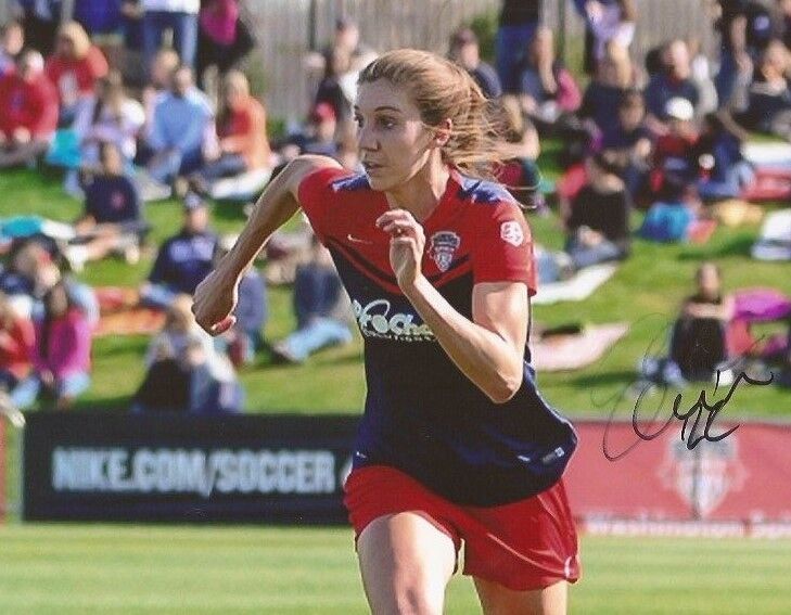 Alyssa Kleiner signed Washington Spirit 8x10 Photo Poster painting autographed 2