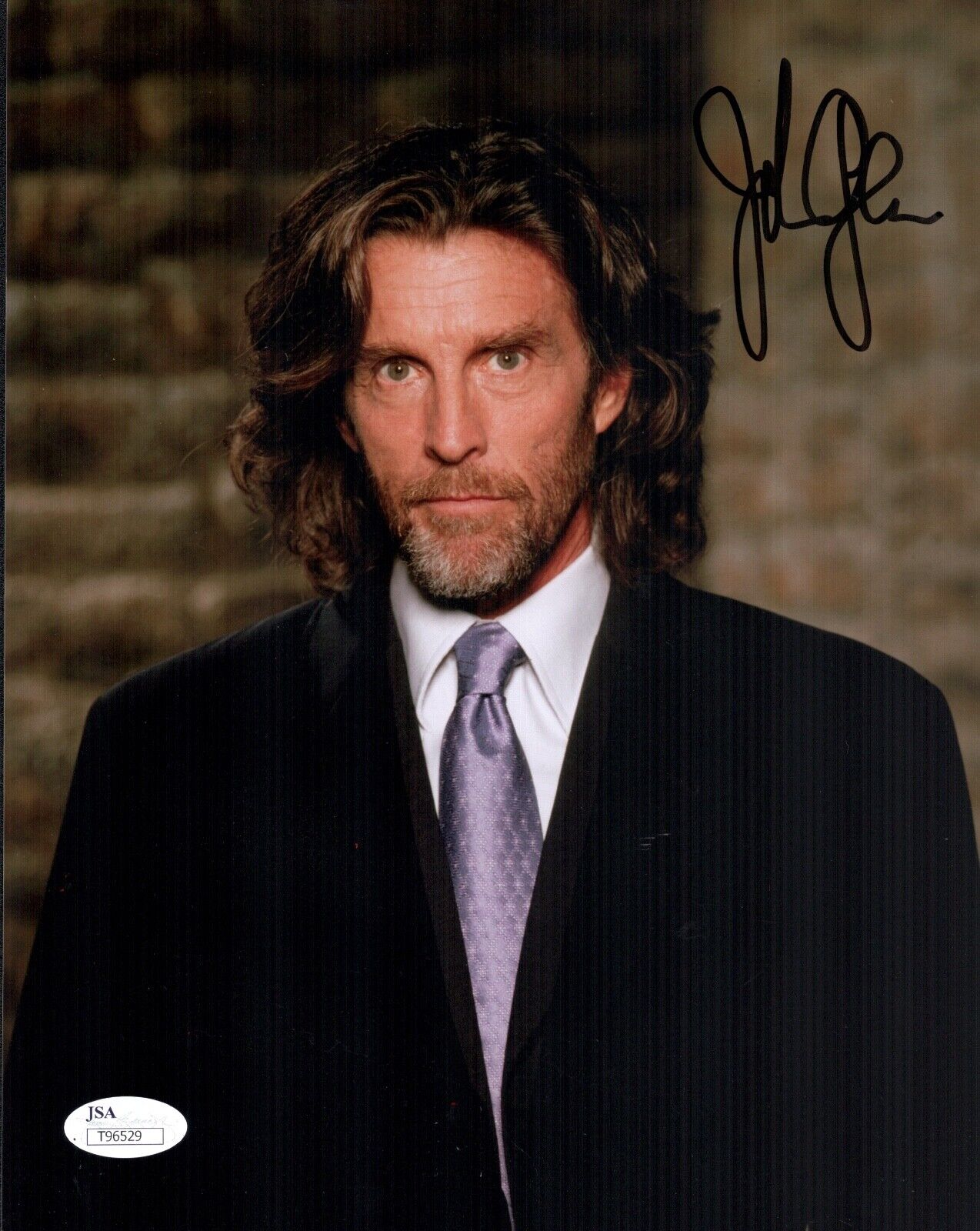 JOHN GLOVER Signed SMALLVILLE Lionel Luthor 8x10 Photo Poster painting Autograph JSA COA