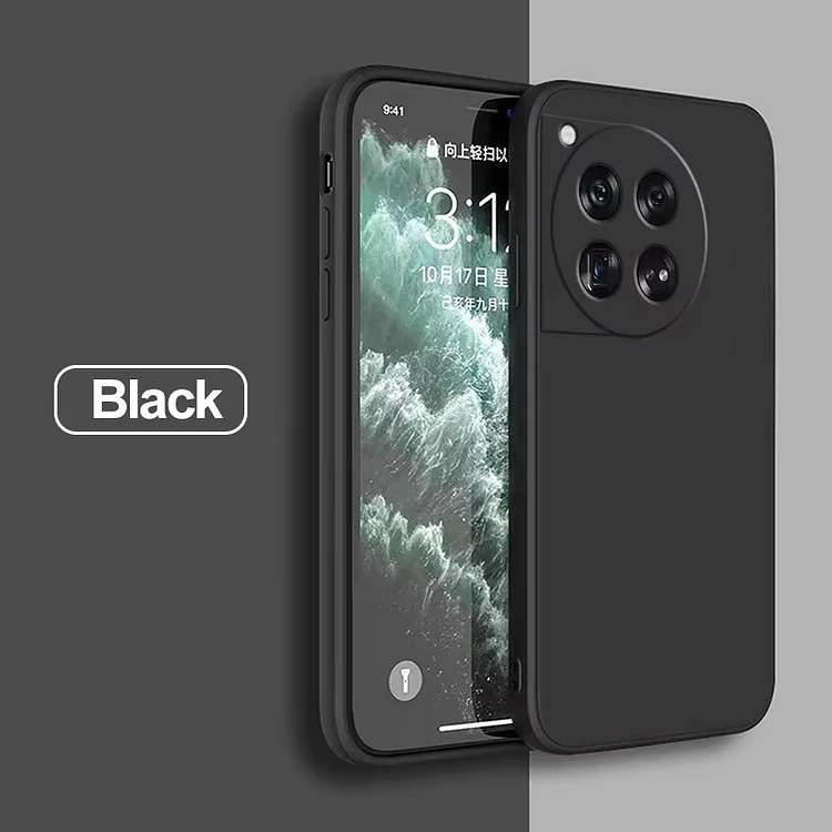 Original Square Soft Liquid Silicone Case For Oneplus  Etrgadget- Smartphone Cases & Covers | Accessories