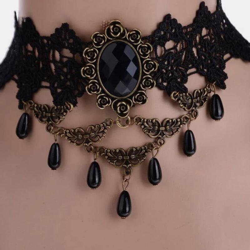 GOTHIC TASSEL CHOKER
