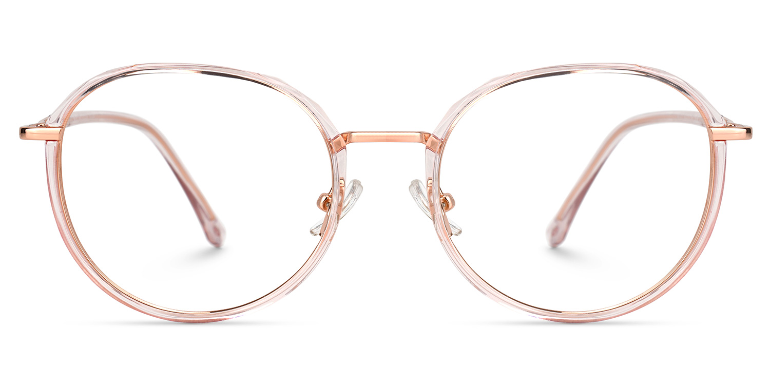 Kairos Rosa-Gold Rund Brille Rosa-Gold