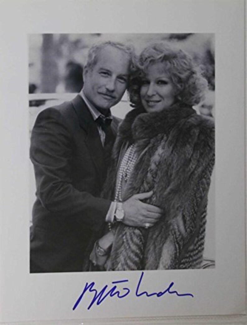 Bette Midler Signed Autographed Down and Out in Beverly Hills