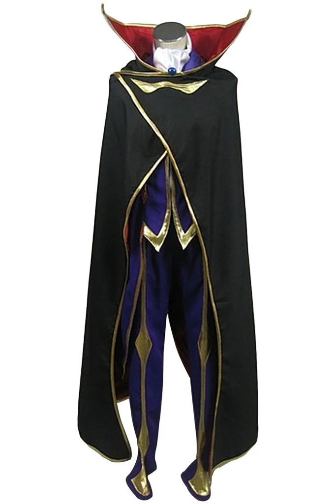 Lelouch Lamperouge Zero Vampire Cosplay Costume