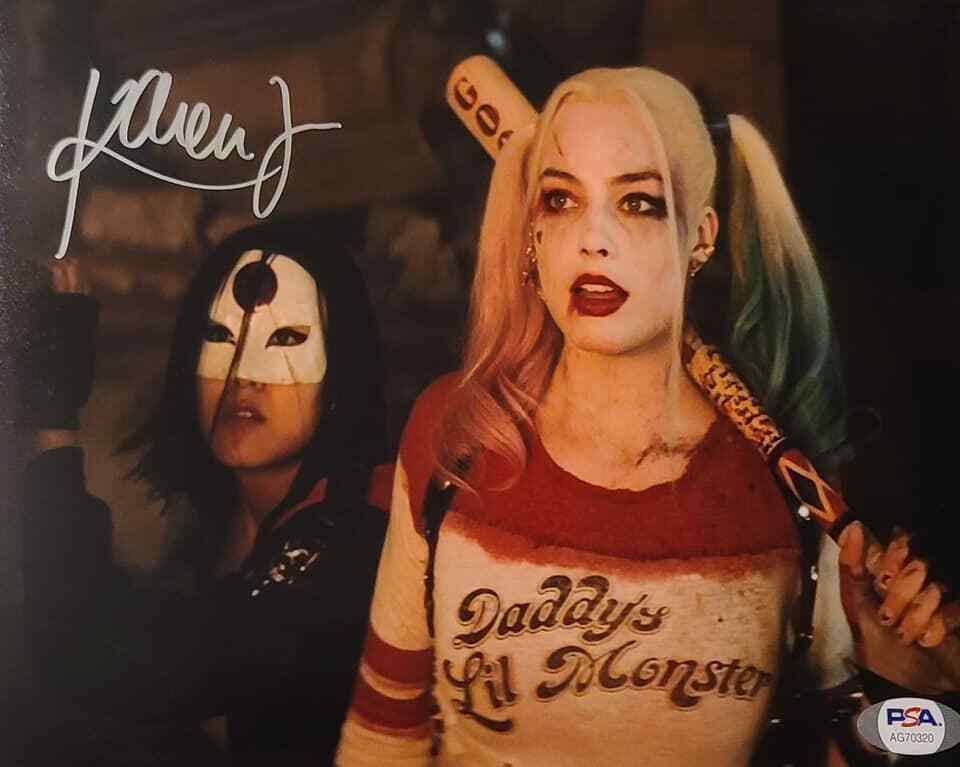 Karen Fukuhara signed Suicide Squad Katana 8x10 autographed Photo Poster painting PSA