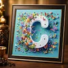 Butterfly Flower C 5D Partial Drill DIY Diamond Painting Kit 30*30cm