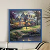 Riverside House - 11CT Stamped Cross Stitch - 50*50cm - Landscape
