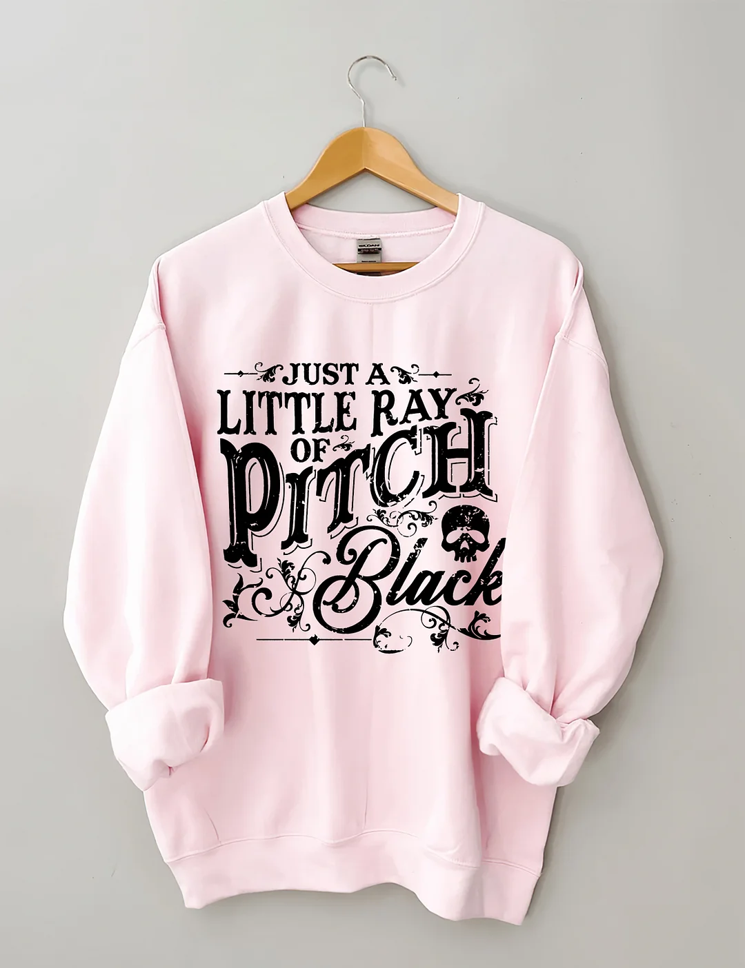 Just A Little Ray Of Pitch Black Sweatshirt