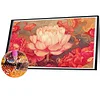 Lotus 5d DIY quadratische Diamant Kunst Malerei Sets voller Bohrer Dimond Art 75x45cm
