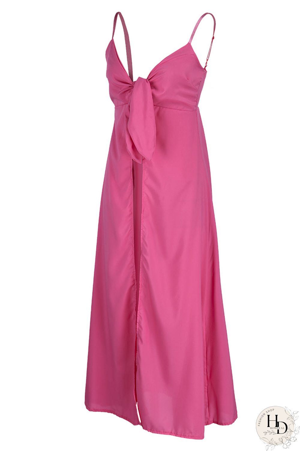 Red Sexy Solid Bandage Patchwork Asymmetrical Spaghetti Strap Straight Dresses