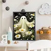 30x40cm Halloween Geist 5d DIY Vollbohrer Runde Diamant Malerei Kit Wohnkultur
