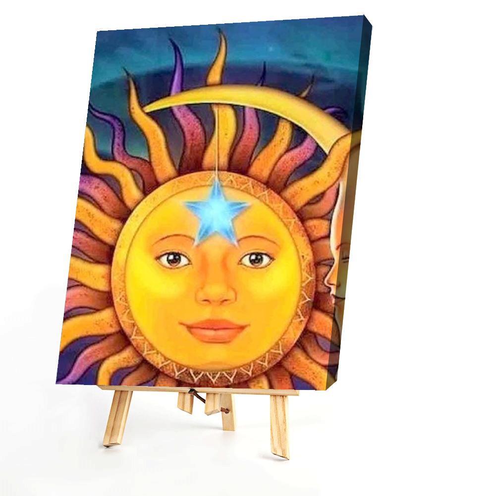 Sun - Painting By Numbers - 40*50CM gbfke