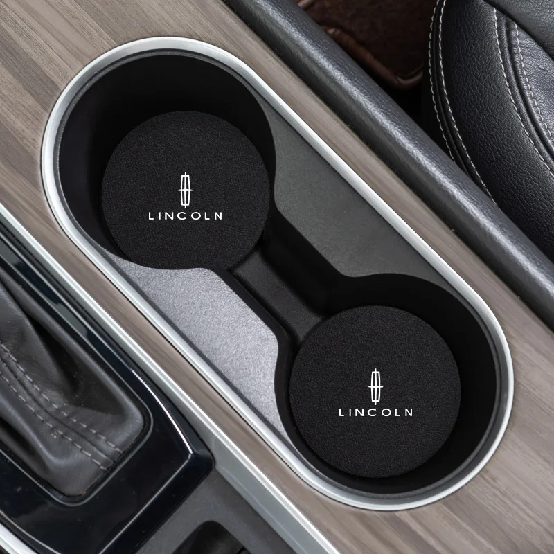 Car interior supplies water coaster (with car logo)