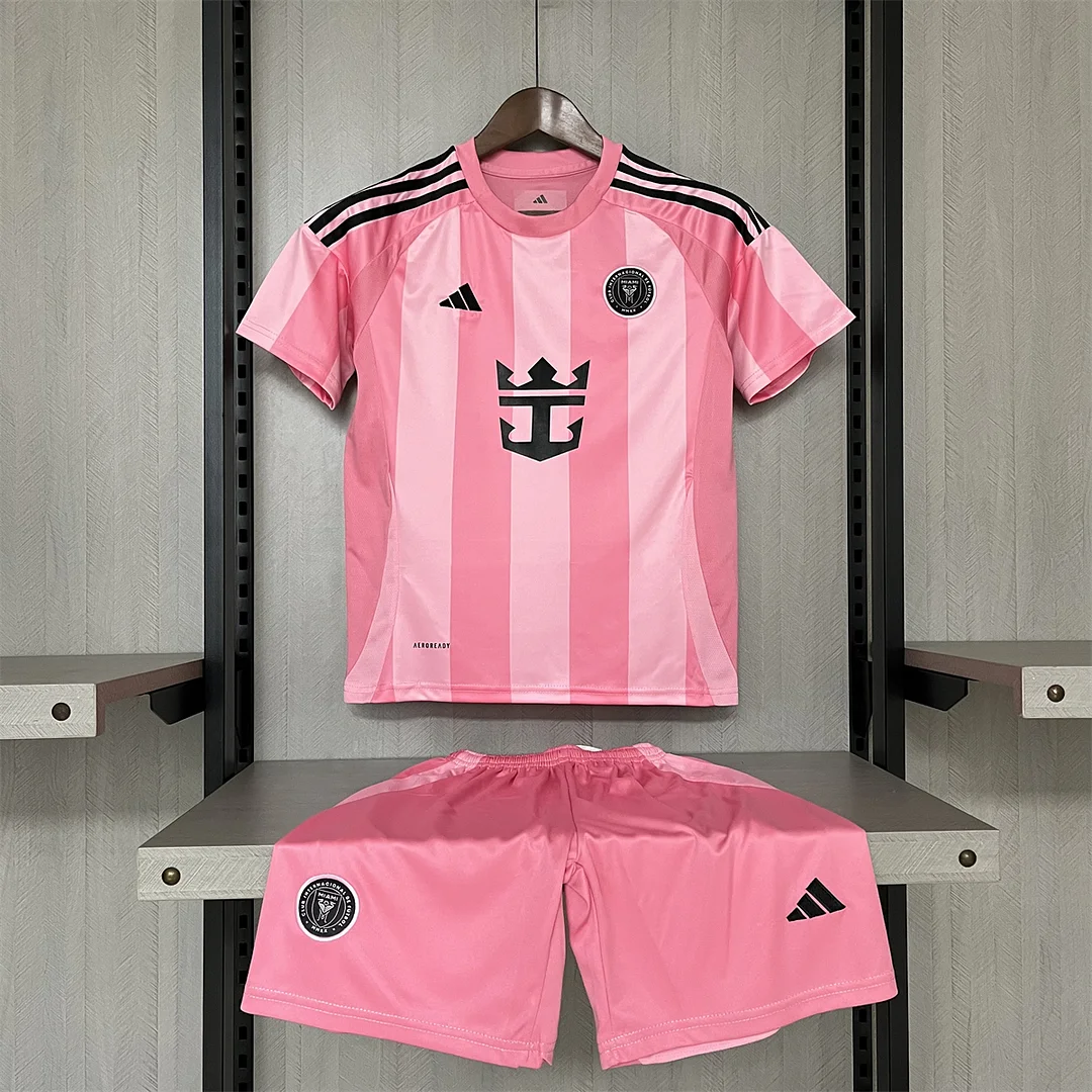 25/26 Miami Home Kids Kit Football Shirt Thai Quality