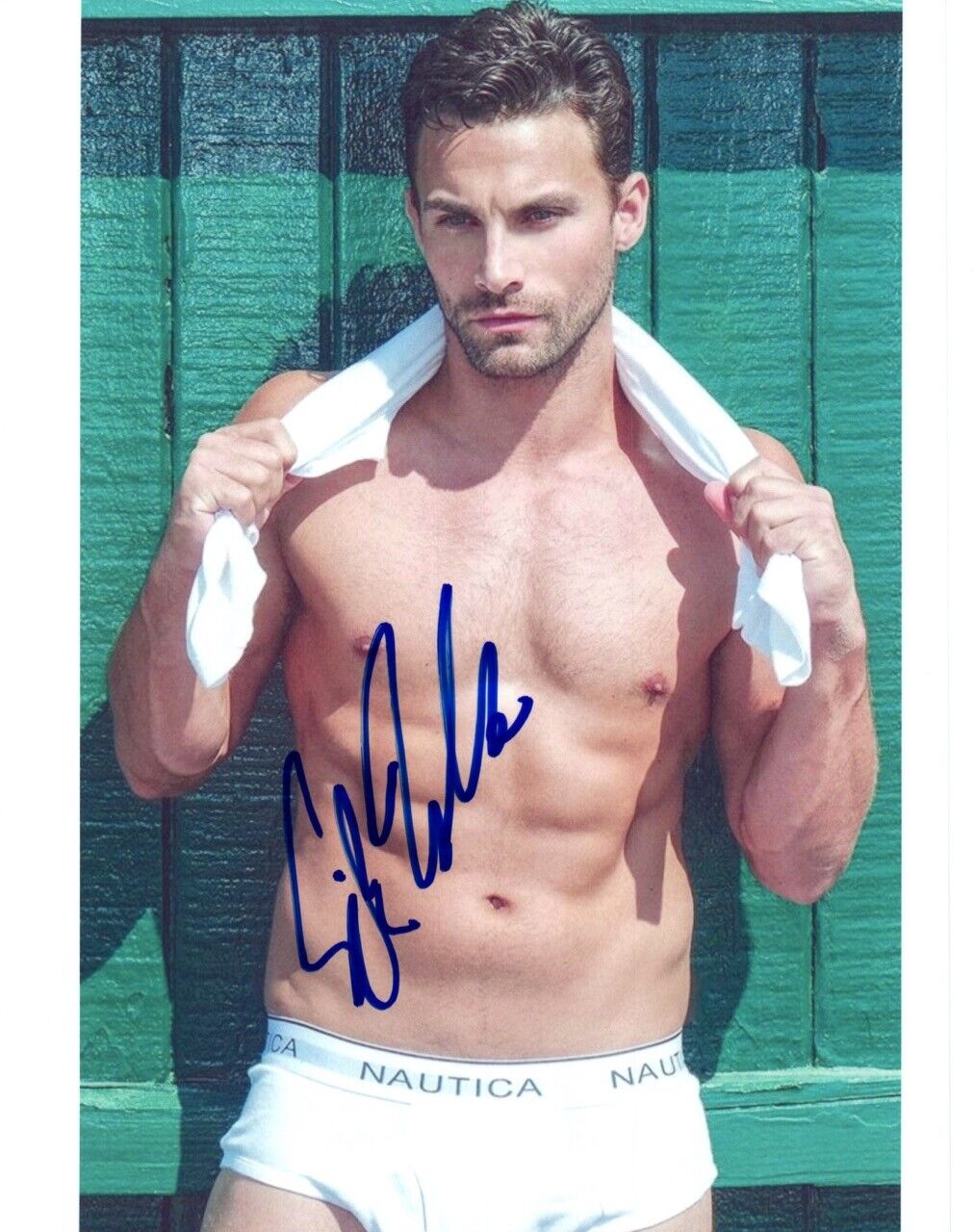 Erik Fellows Signed Autographed 8x10 Photo Poster painting DAYS OF OUR LIVES Shirtless Actor COA