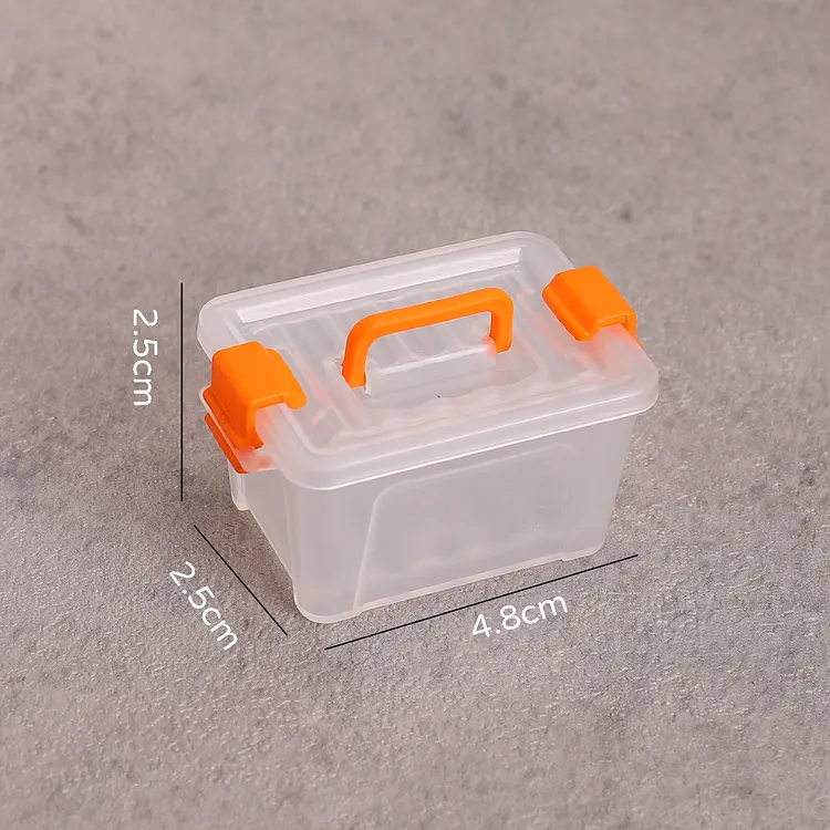 Mini Plastic Storage Box DIY Accessories