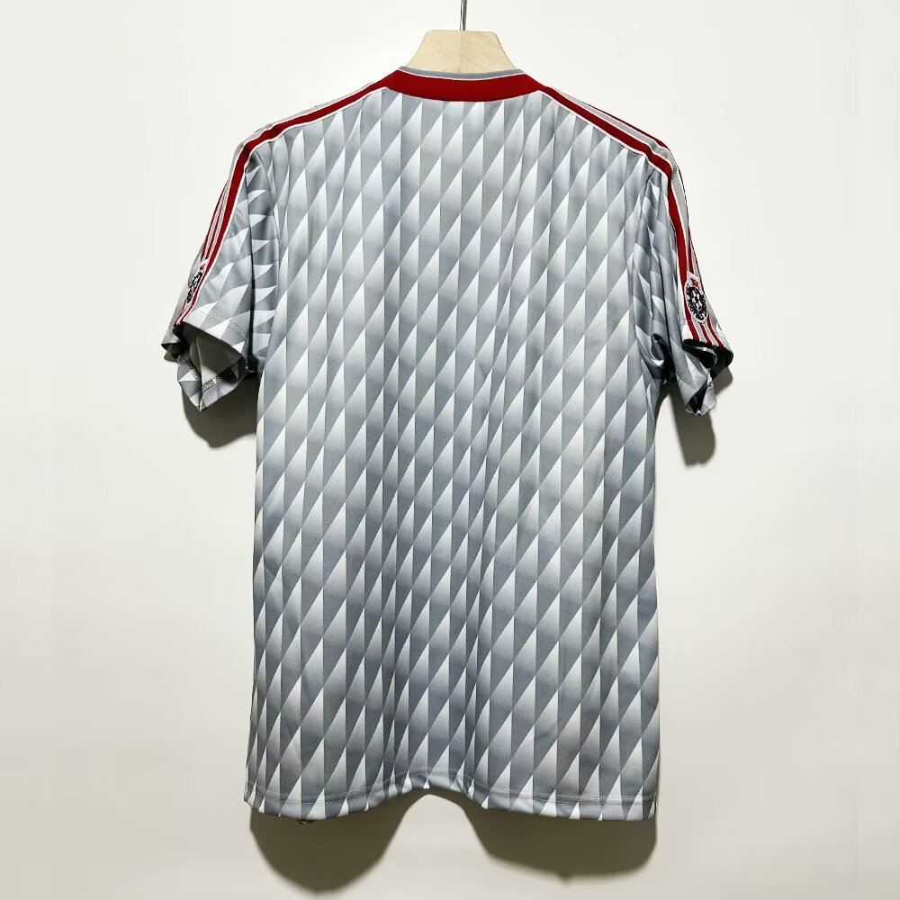 Retro 89/91 Liverpool Away with patch Football Shirt Thai Quality