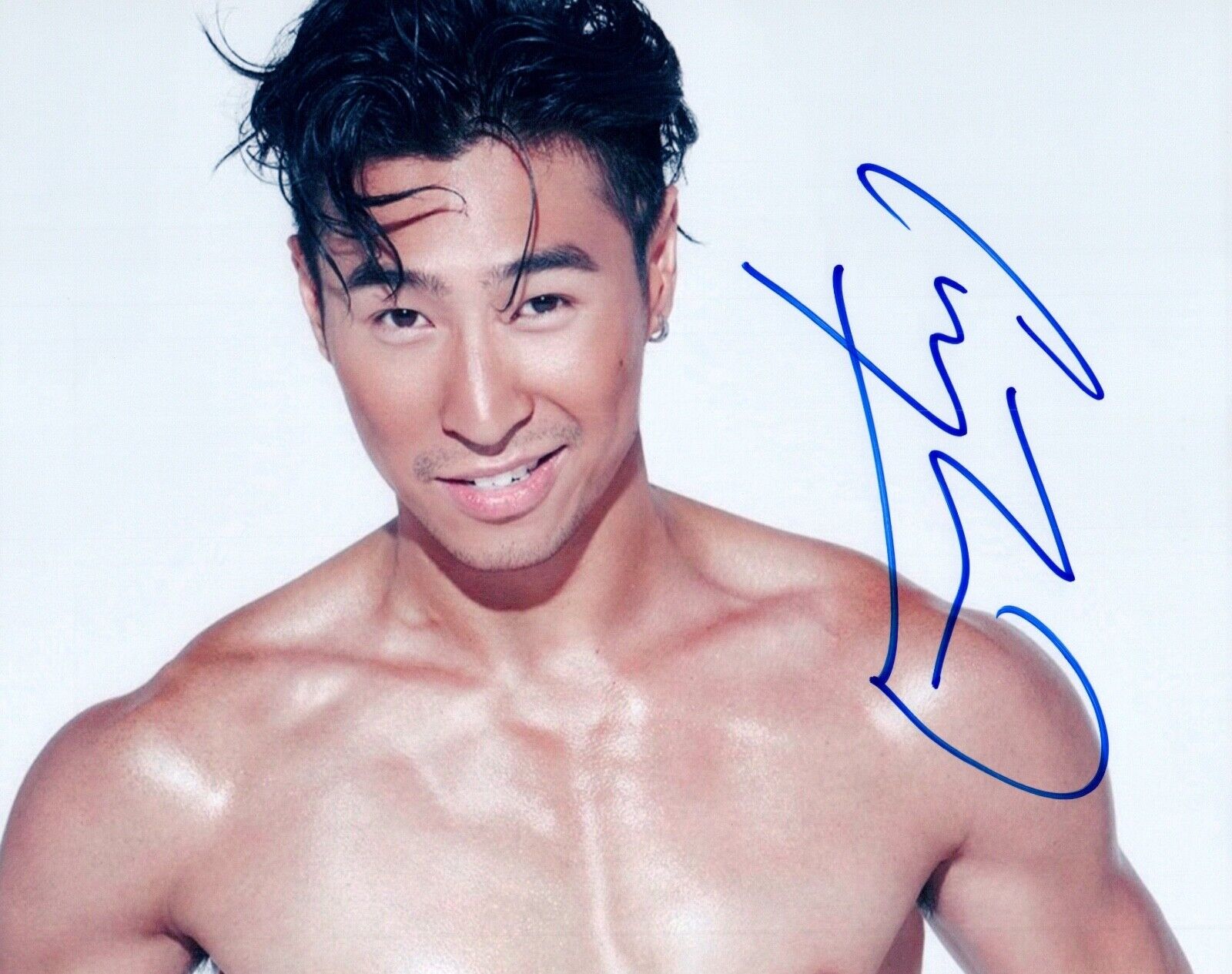 Chris Pang Signed Autographed 8x10 Photo Poster painting CRAZY RICH ASIANS Shirtless Actor COA