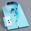 Cotton long-sleeved shirt professional wear