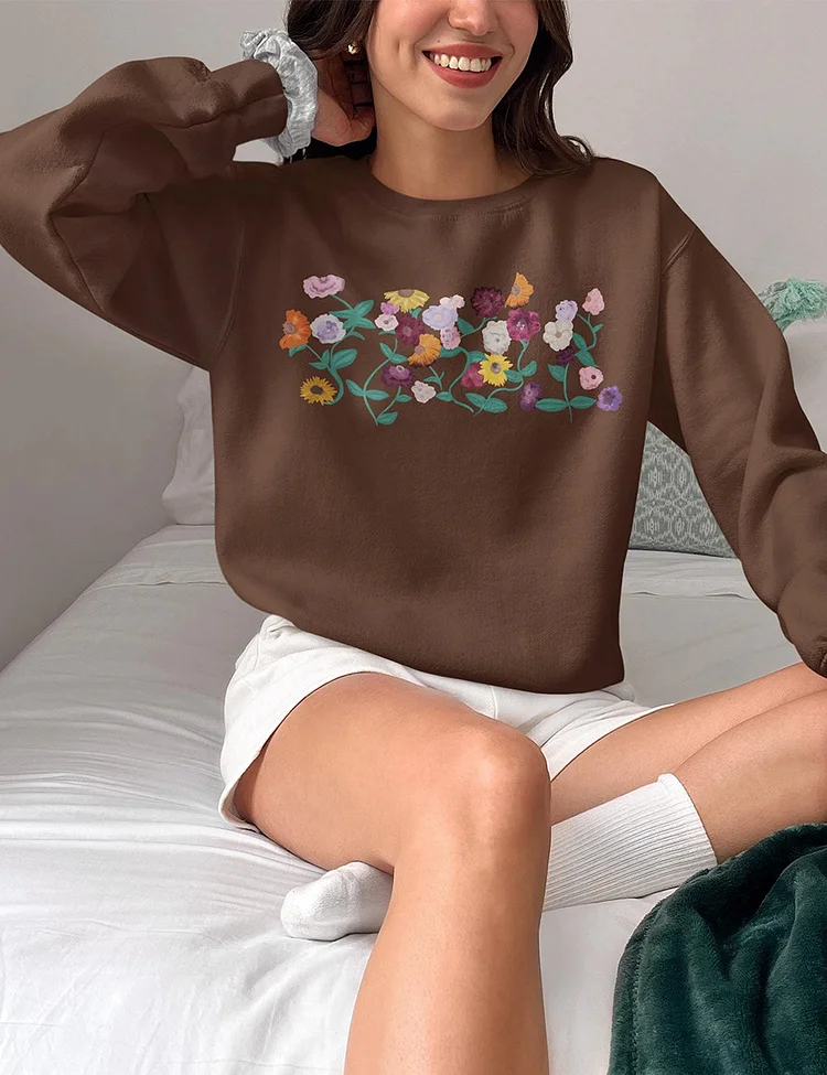 Women's Eras Tour Piano Flower Sweatshirt