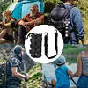 Molle Water Bottle Bag Fuel Bottle Bag for Hiking Cycling (with Shoulder Strap)
