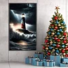 (40*70cm)Lighthouse - Round Partial AB Drill Diamond Painting