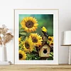 5D diy volle quadratische Bohrmaschine Diamantmalerei Sonnenblume Kit Heimdekoration(zqf9904)