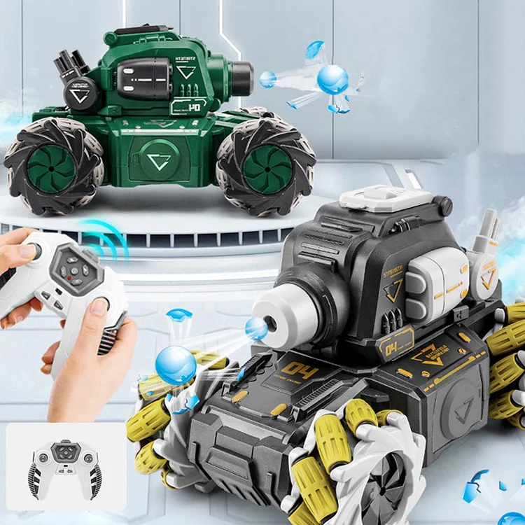Remote Control Deformation Spray Motorcycle Toy&Remote Control Water Bomb Spray Tank Toy