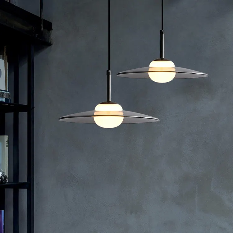 Opal Glass Finish Pendant Light Modern Pendant Light