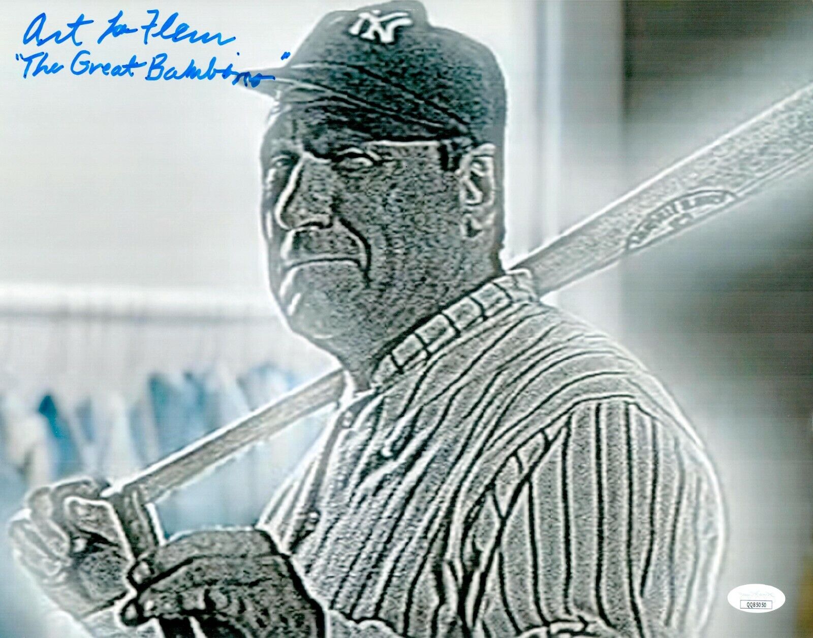 Art LaFleur Signed 11x14 Sandlot Great Bambino