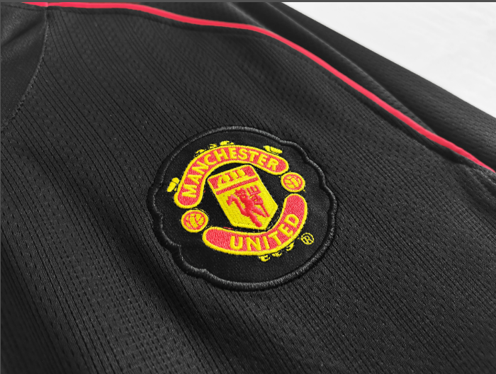 Retro 07/08 Manchester United Away Long Sleeve Football T-Shirt Thai Quality