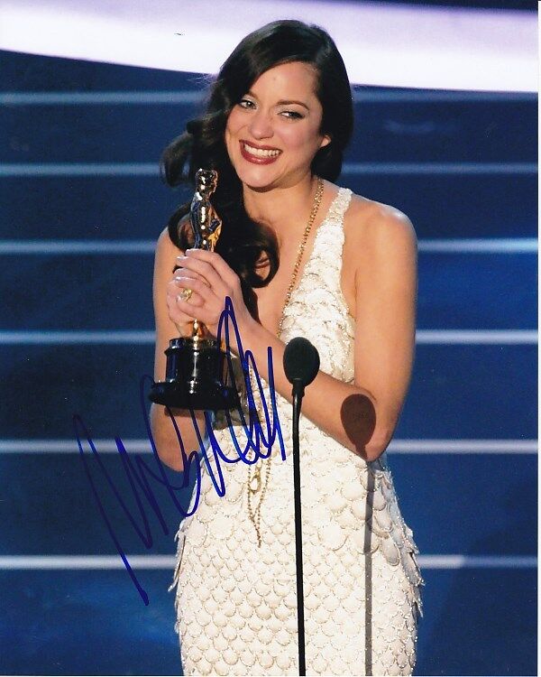 MARION COTILLARD signed autographed ACADEMY AWARD OSCAR Photo Poster painting