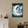 Diamond Painting-DIY Full Round Drill Moon Fairy