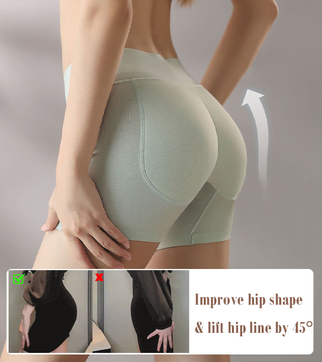 thumbnail image 2 of Latex False Buttocks Square Angle Underwear, Butt Pads Butt Lifting Shapewear Tummy Control For Women 2 of 9