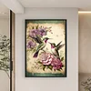 Birds Flower -11CT Stamped Cross Stitch Kit(40*60cm)