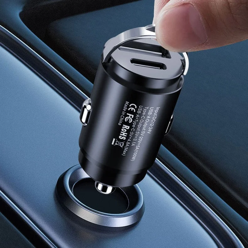 🔥Multi Compatible 100W Fast Charging Car Charger