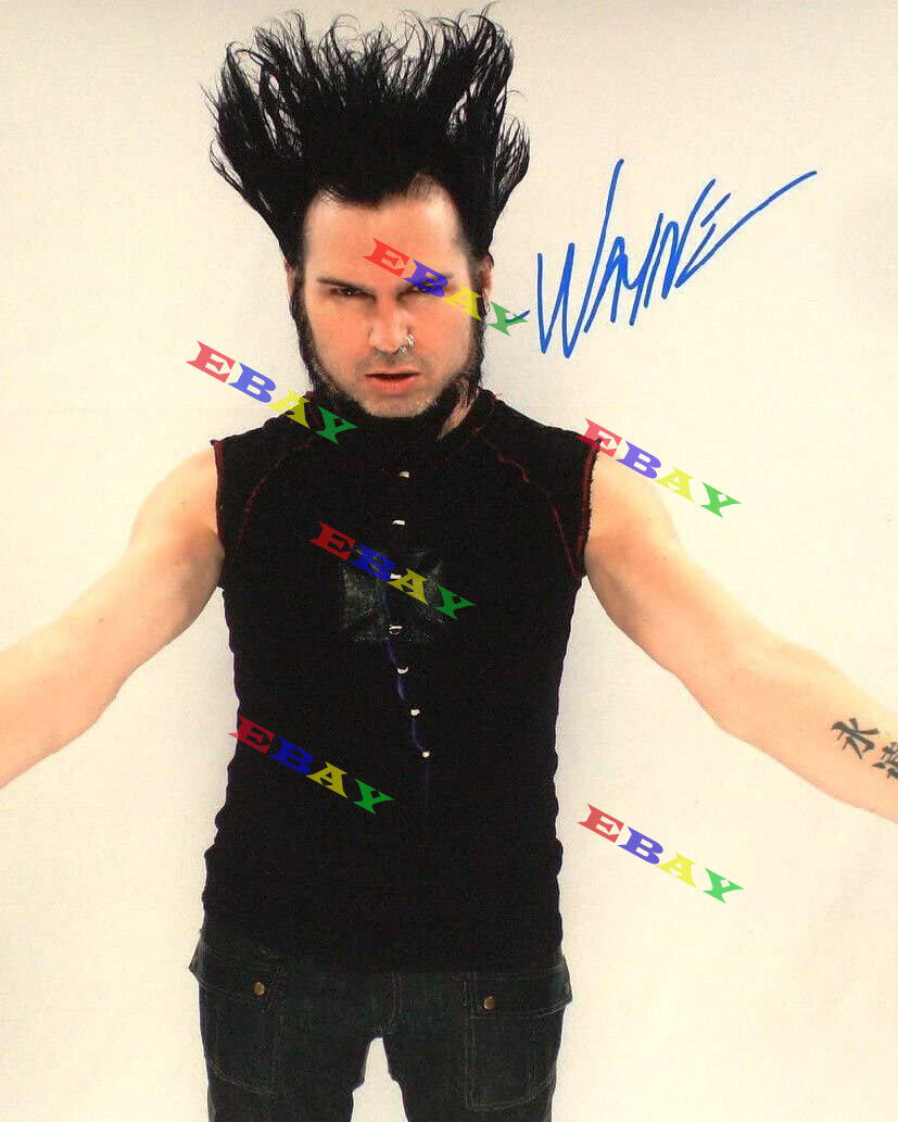 Wayne Static singer of Static- Autographed signed 8x10 Photo Poster painting Reprint