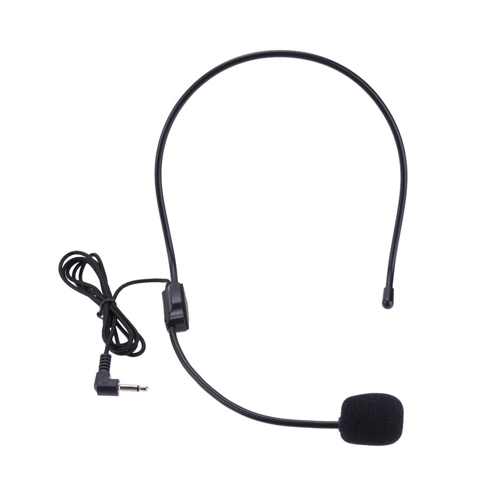 

Portable Lightweight Wired 3.5mm Plug Guide Lecture Speech Headset with Mic, 501 Original