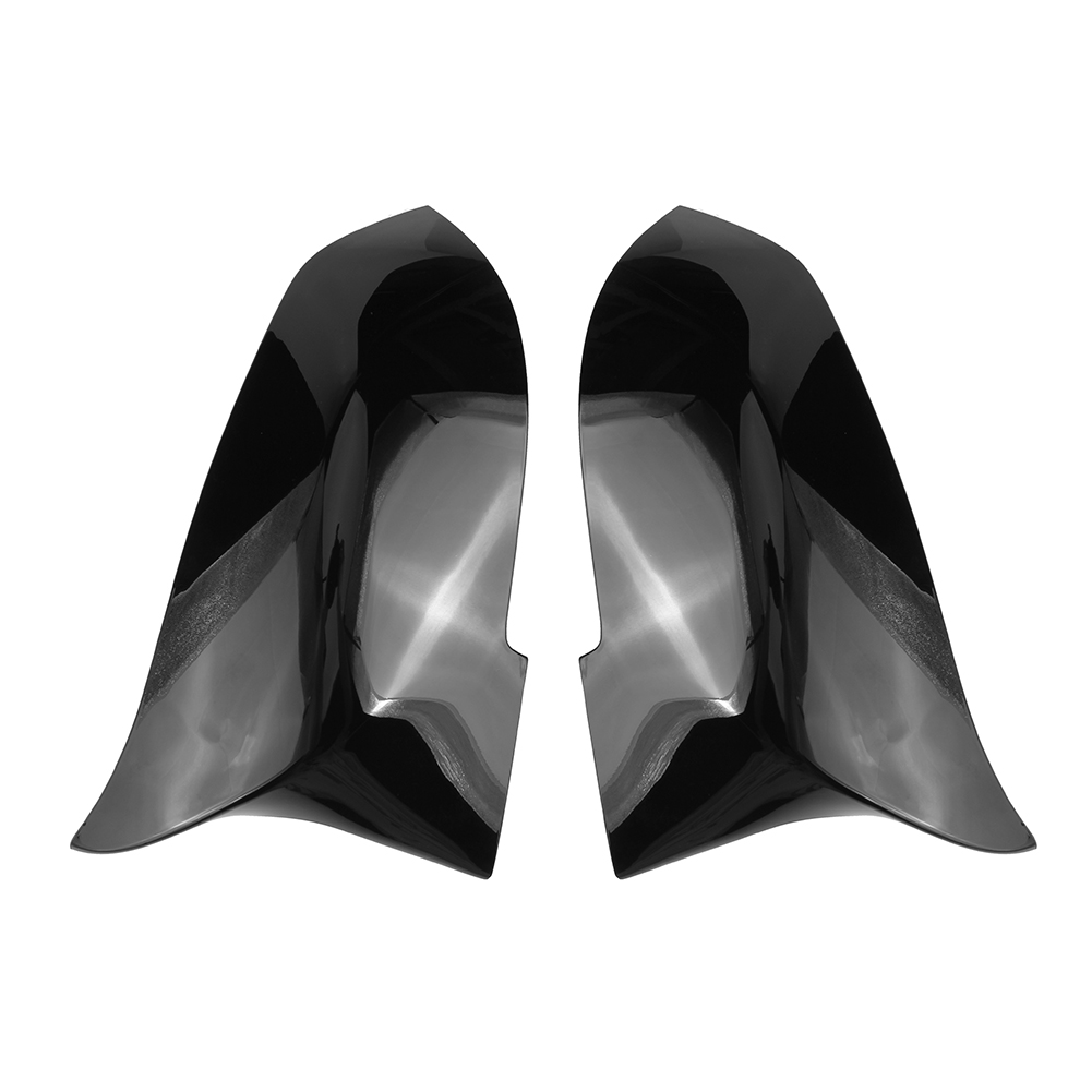 

Horn Door Mirror Cover Caps Gloss Blackfor BMWF30 F31320i 328i 330i 335i, 501 Original