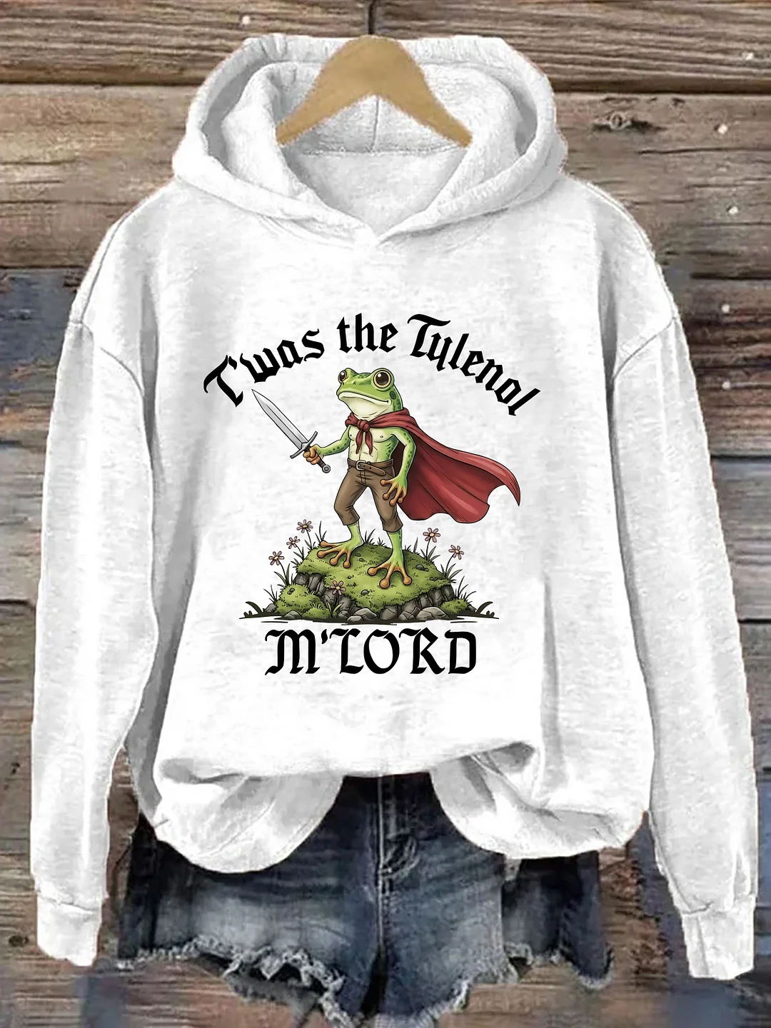 Twas The Tylenol M'lord Hoodie