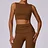 Xinyulin Sports Underwear Women Sexy Workout Sports Bras Tights Crop Top Yoga Vest Shockproof Gym Push Up Fitness Athletic Brassiere