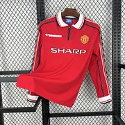 Maillot Domicile Manchester United 1998-99 Vintage Original - Taille XXL (50 Pouces), Umbro, Occasion Avec Léger Défaut