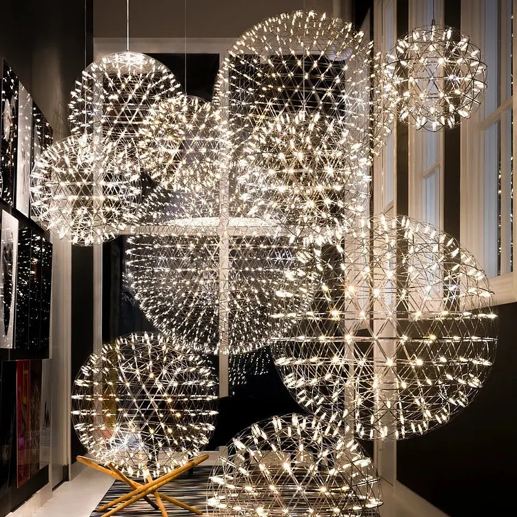 Modern Spark Ball Pendant Light For Kitchen Island